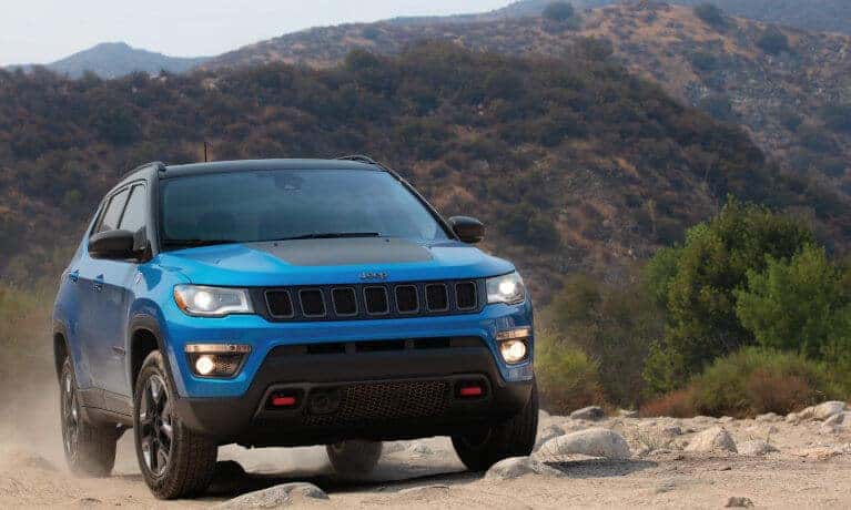 2019 Jeep Compass exterior dirt road