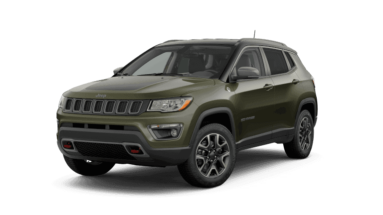 2019 Jeep Compass Trailhawk - Olive Green