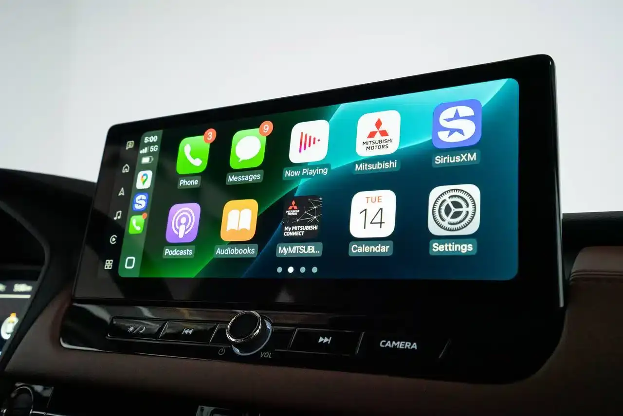 2026 Mitsubishi Outlander Black Edition 12.3-Inch Digital Driver Display and Navigation Screen
