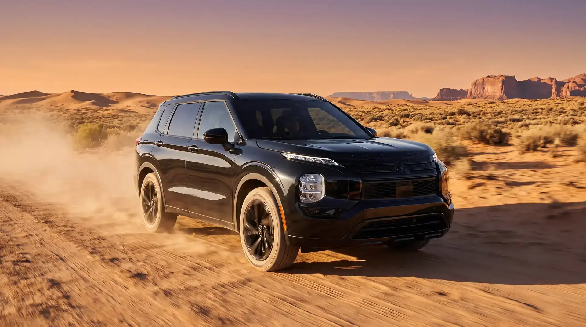 2026 Mitsubishi Outlander Black Edition Turbocharged Mild-Hybrid Powertrain