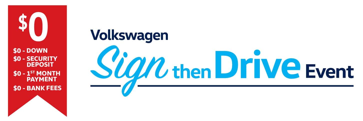 Sign then drive event Sign then drive event