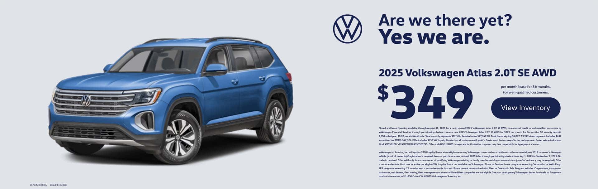 August 2025 Atlas Offer