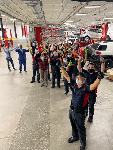 Feeding South Florida donates food to Bean Automotive Group Employees ...