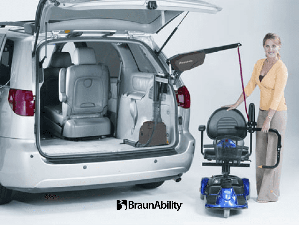 BraunAbility Wheelchair Van Warehouse Inventory - Clock Mobility