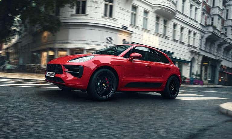 2021 Porsche Macan driving