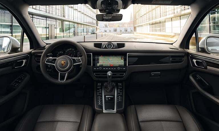 2021 Porsche Macan interior dashboard