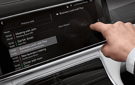 2019 Porsche Panamera Dashboard Technology