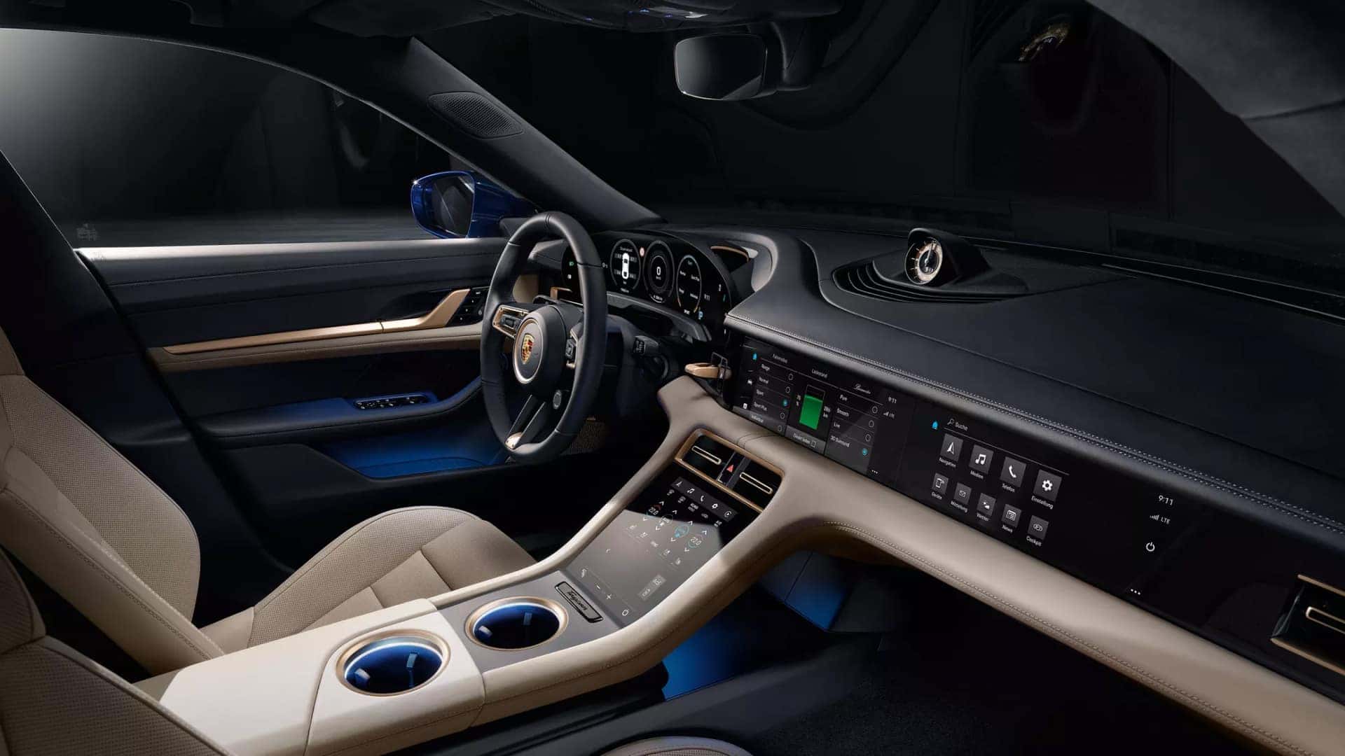 2020 Porsche Taycan Technology