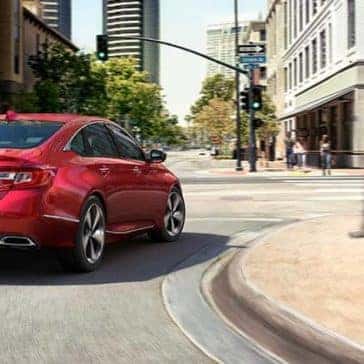 2020 Honda Accord Turning Corner