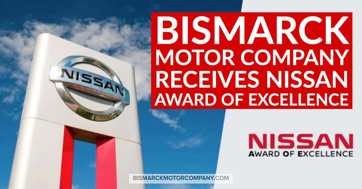 Bismarck Motor Company receives Nissan Award of Excellence