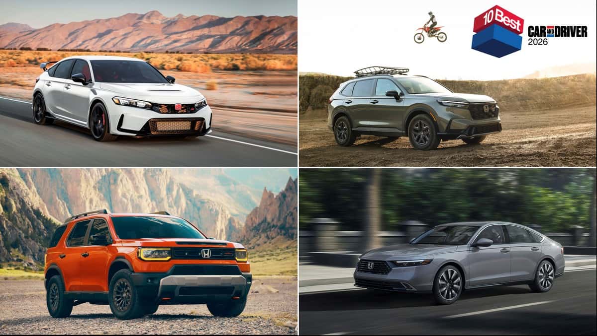 Honda wins award