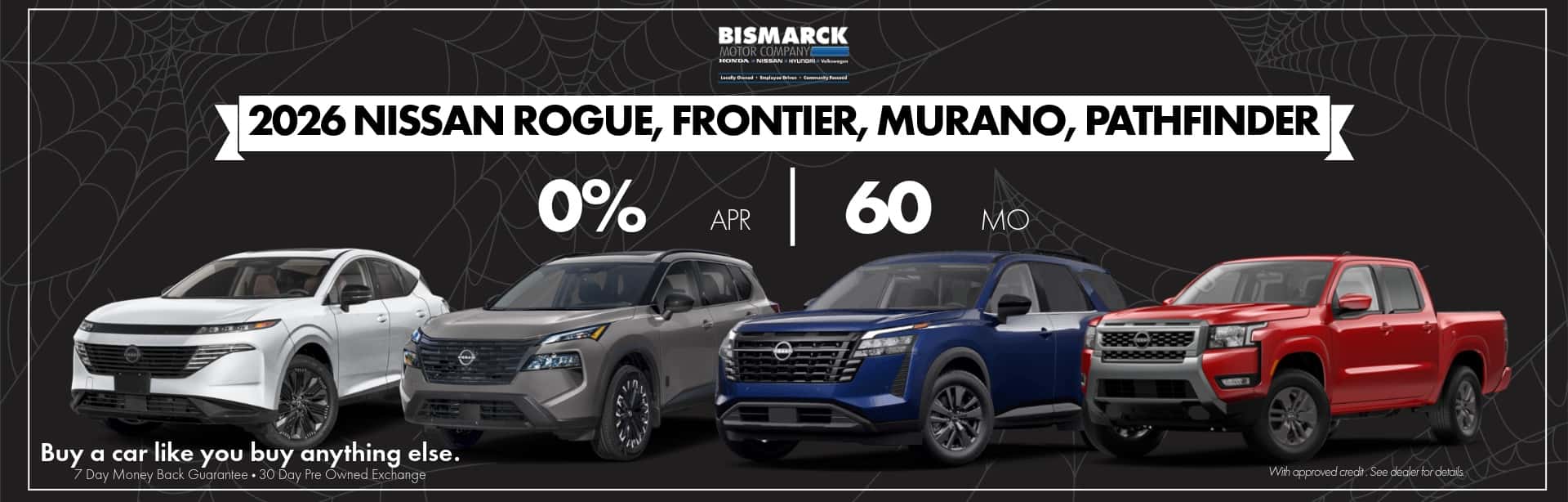 Nissan 0% for 60mo