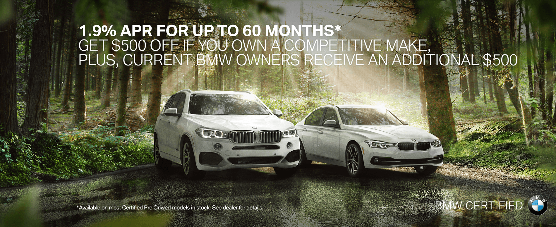 CPO Specials 1.9% APR