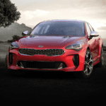2019 Kia Stinger exterior in red