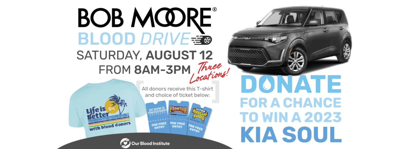 OBI Blood Drive at Bob Moore Auto Group Bob Moore Auto Group