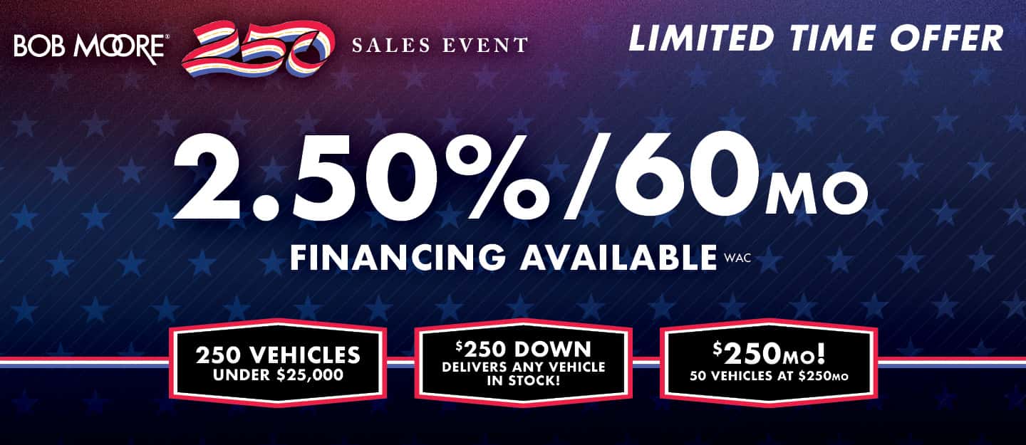 250 Sales Event
