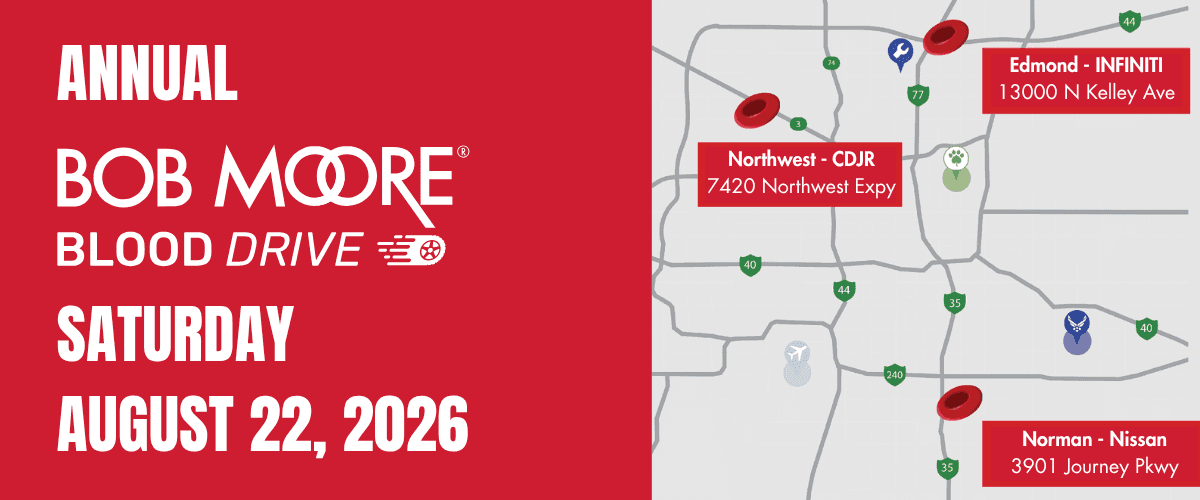 Annual Bob Moore Blood Drive August 22, 2026