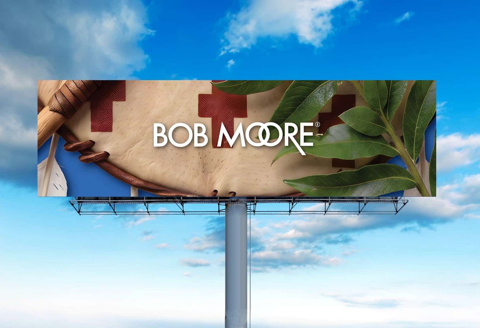Bob Moore's Oklahoma Flag billboard