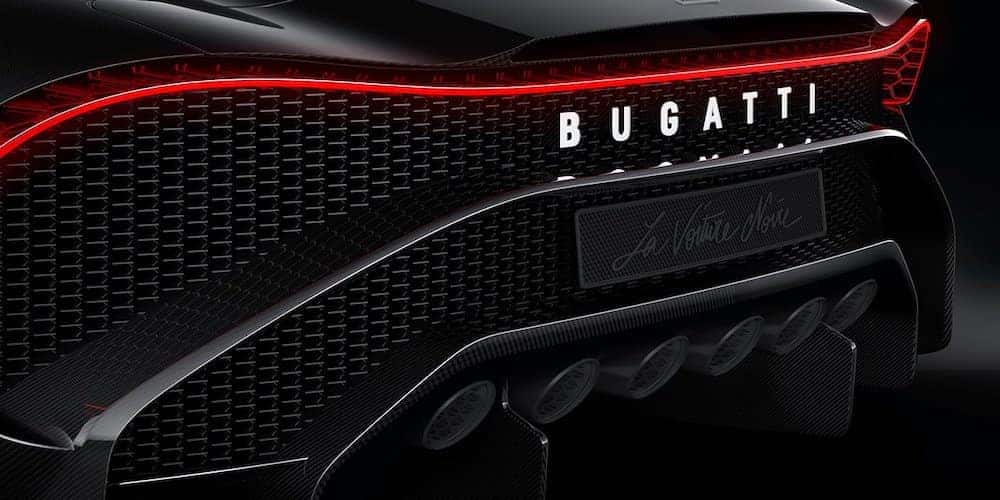 Bugatti La Voiture Noire Rear