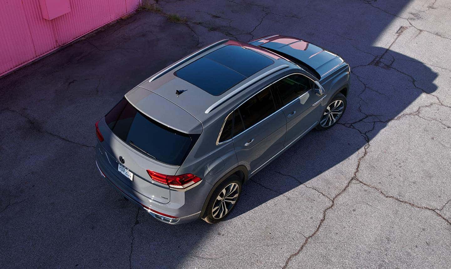 Silver 2023 Volkswagen Atlas Rear Exterior