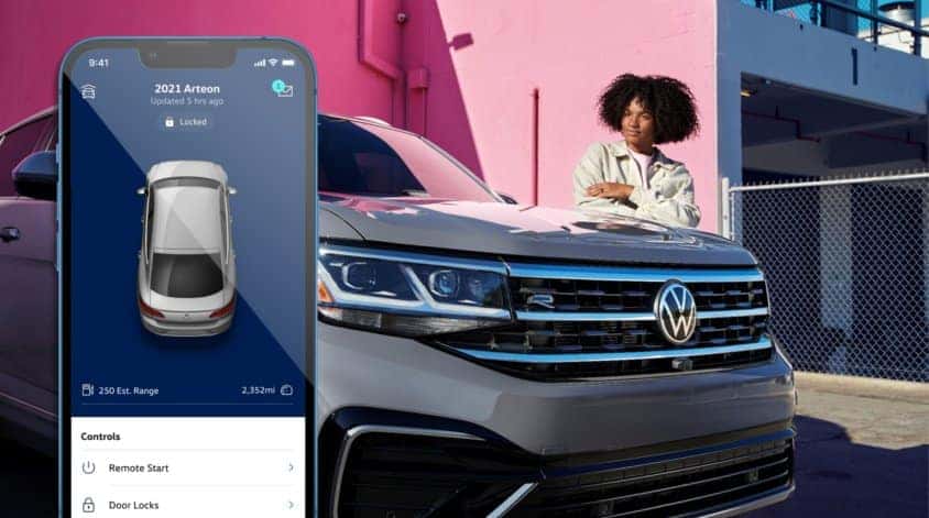 myvw app can control your vehicle function and make life more convenient