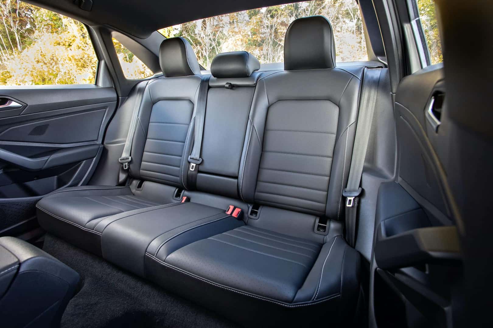 New Volkswagen Jetta Rear Seat Detail