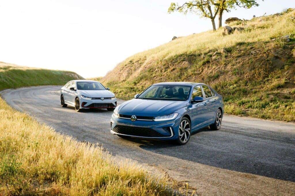 2025 Volkswagen Jettas Under The Glamorous Sunlight
