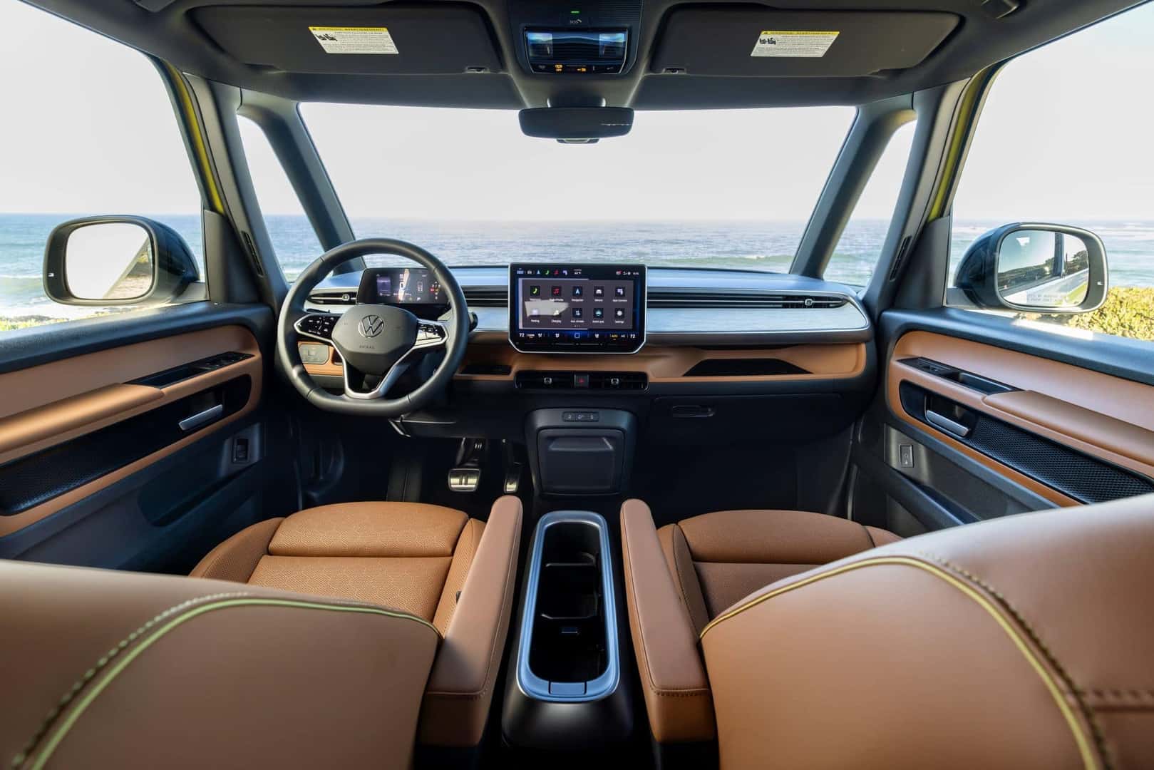 The Innovative Front Interior Of The 2025 Volkswagen ID.Buzz