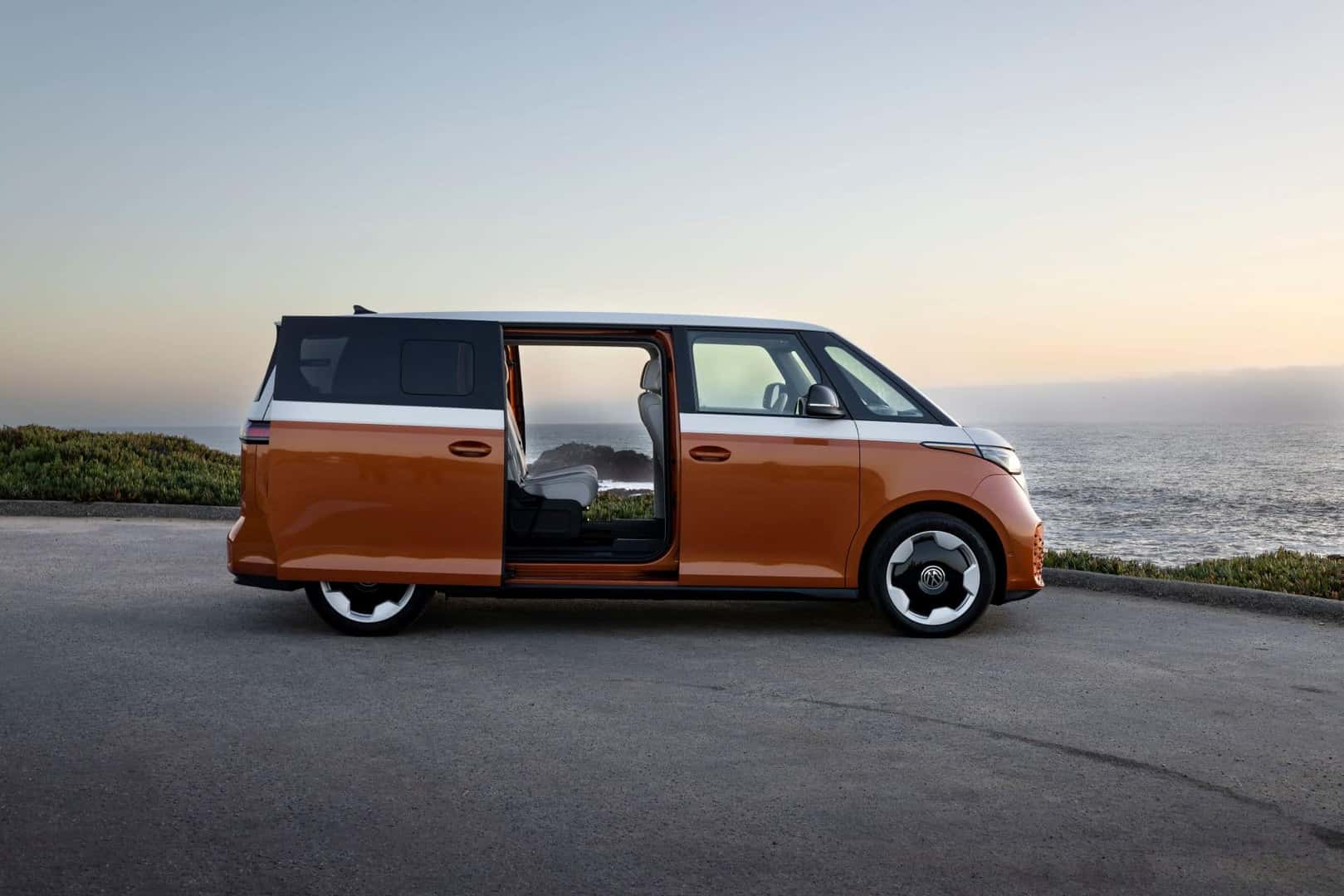 The Gorgeous Open Side Doors Of The Beautiful 2025 VW ID.Buzz