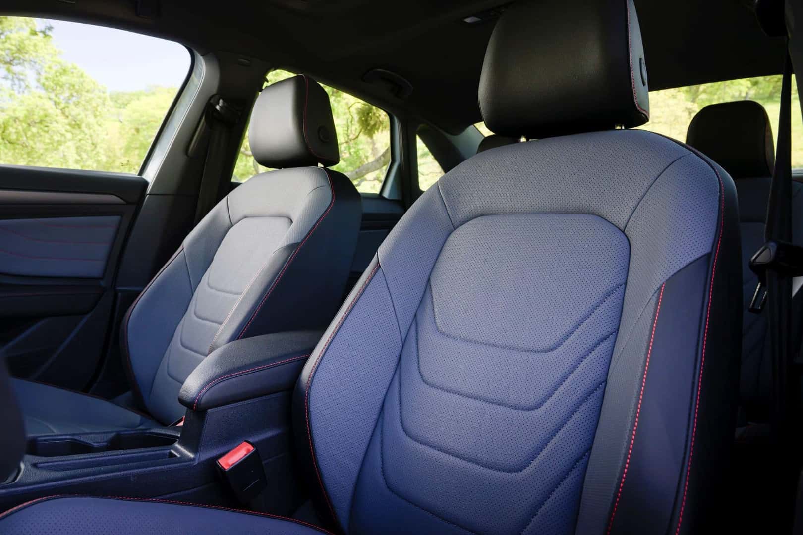 The Expansive And Roomy Front Seats Of The 2025 VW Jetta GLI