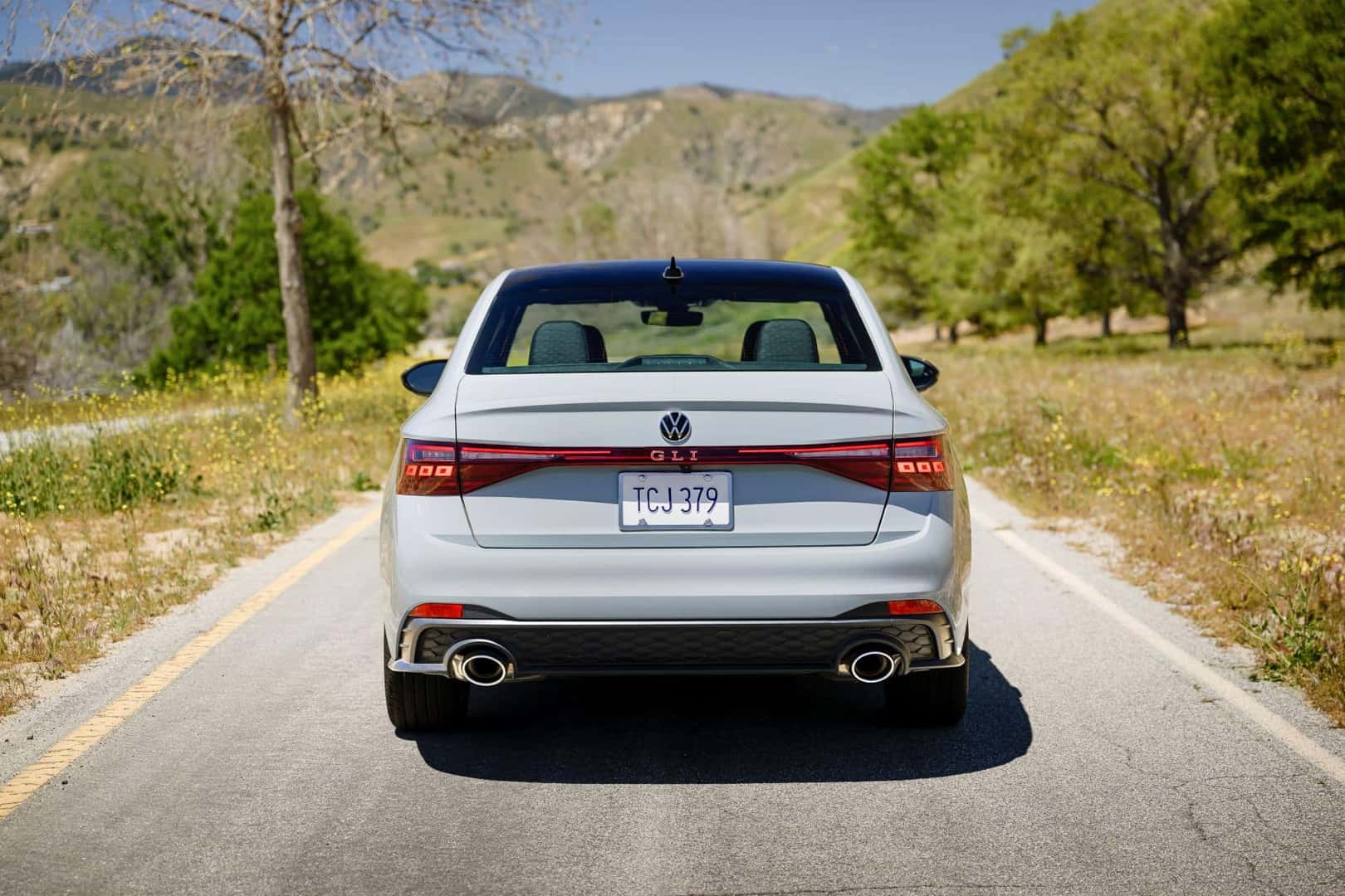 The Sexy Rear End Of The 2025 VW Jetta GLI
