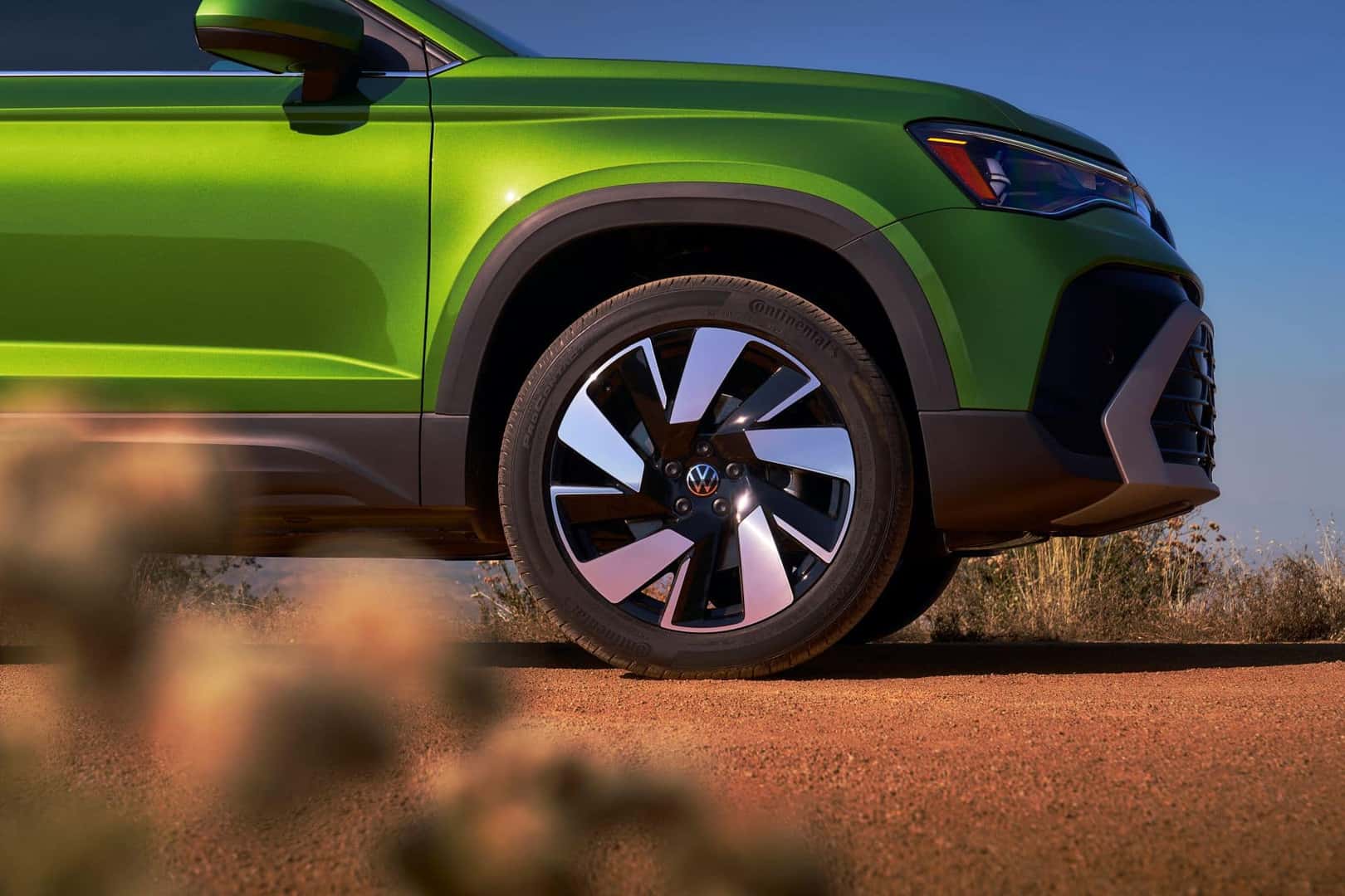 The Side Profile Of The Terrific 2025 VW Taos