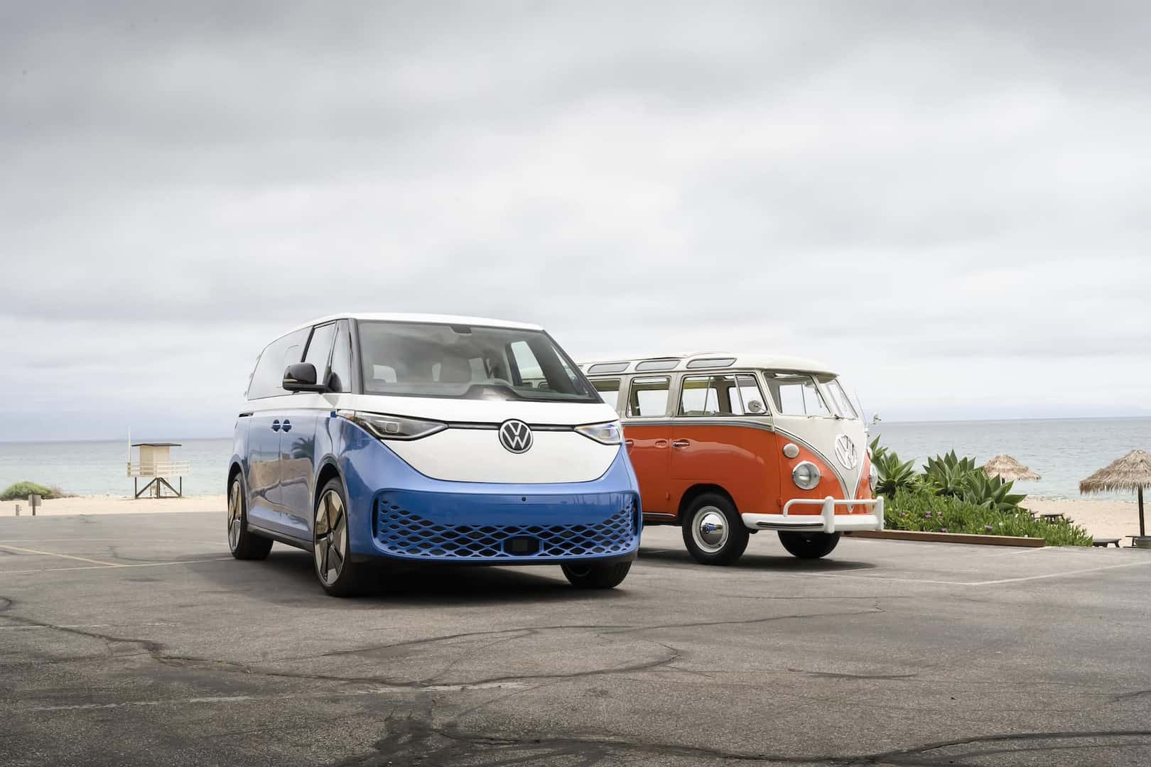 2025 Volkswagen ID.Buzz with classic Volkswagen Bus