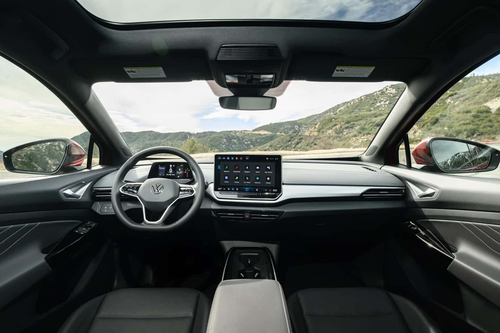 2024 Volkswagen ID.4 black interior