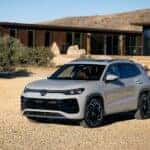 2025 Volkswagen Tiguan R-Line Rear View Parked at Home