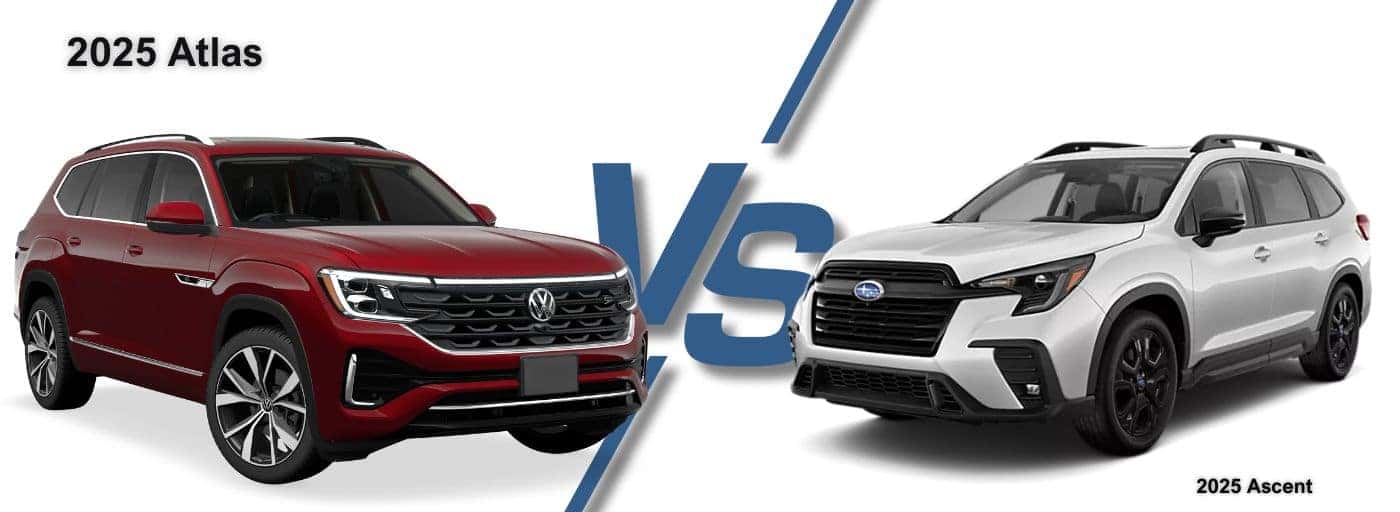 2025 Volkswagen Atlas vs Subaru Ascent