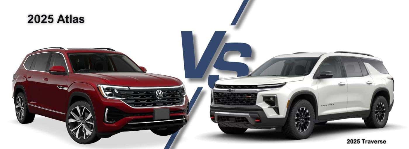2025 Volkswagen Atlas vs. Chevrolet Traverse
