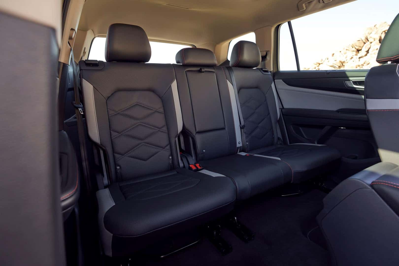 The Third Row's Roomy Legroom Of The Performance Efficient Volkswagen Atlas Peak Edition