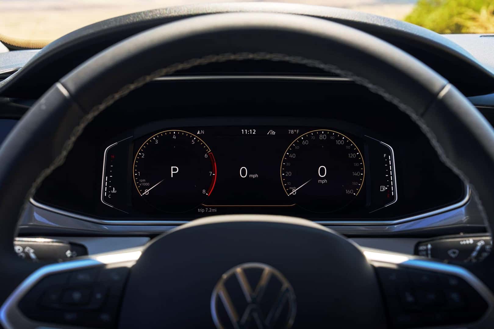 The Digital Gauge Of The Cost-Effective Volkswagen Taos