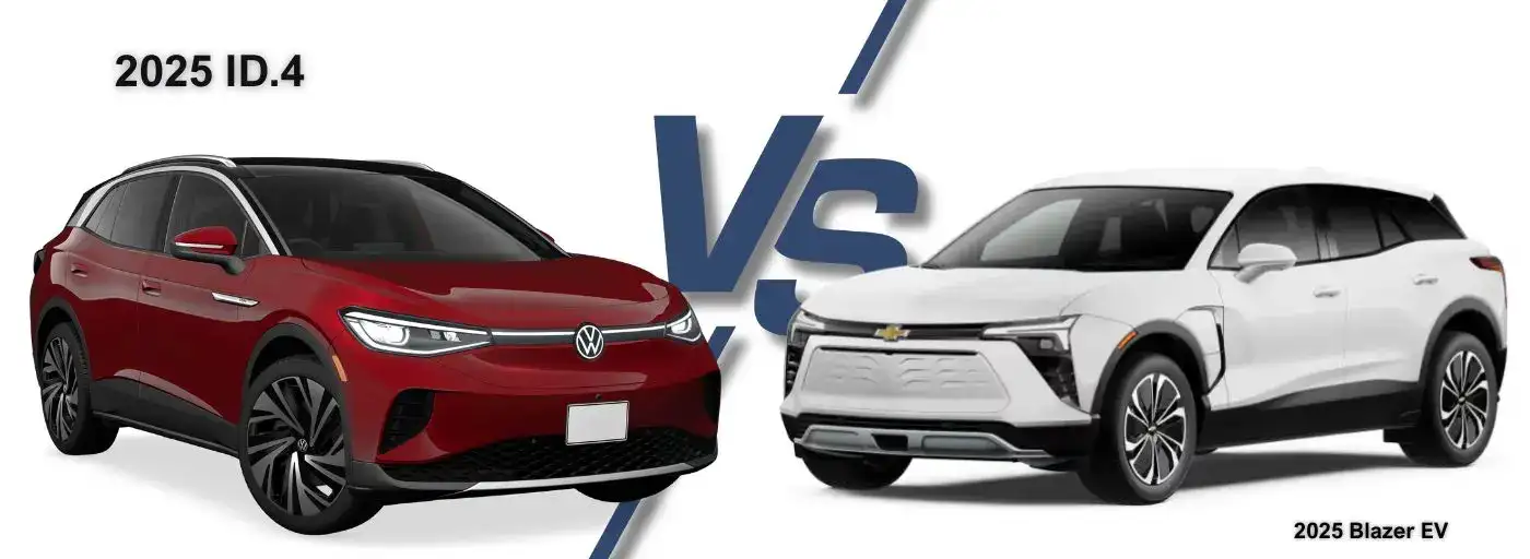 2025 Volkswagen ID.4 vs the Chevrolet Blazer EV