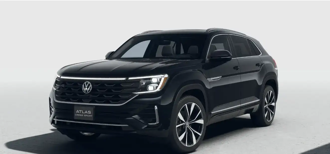 2026 VW Atlas Cross Sport Deep Black Pearl