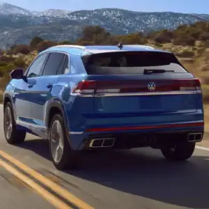 2026 VW Atlas Cross Sport on the Road