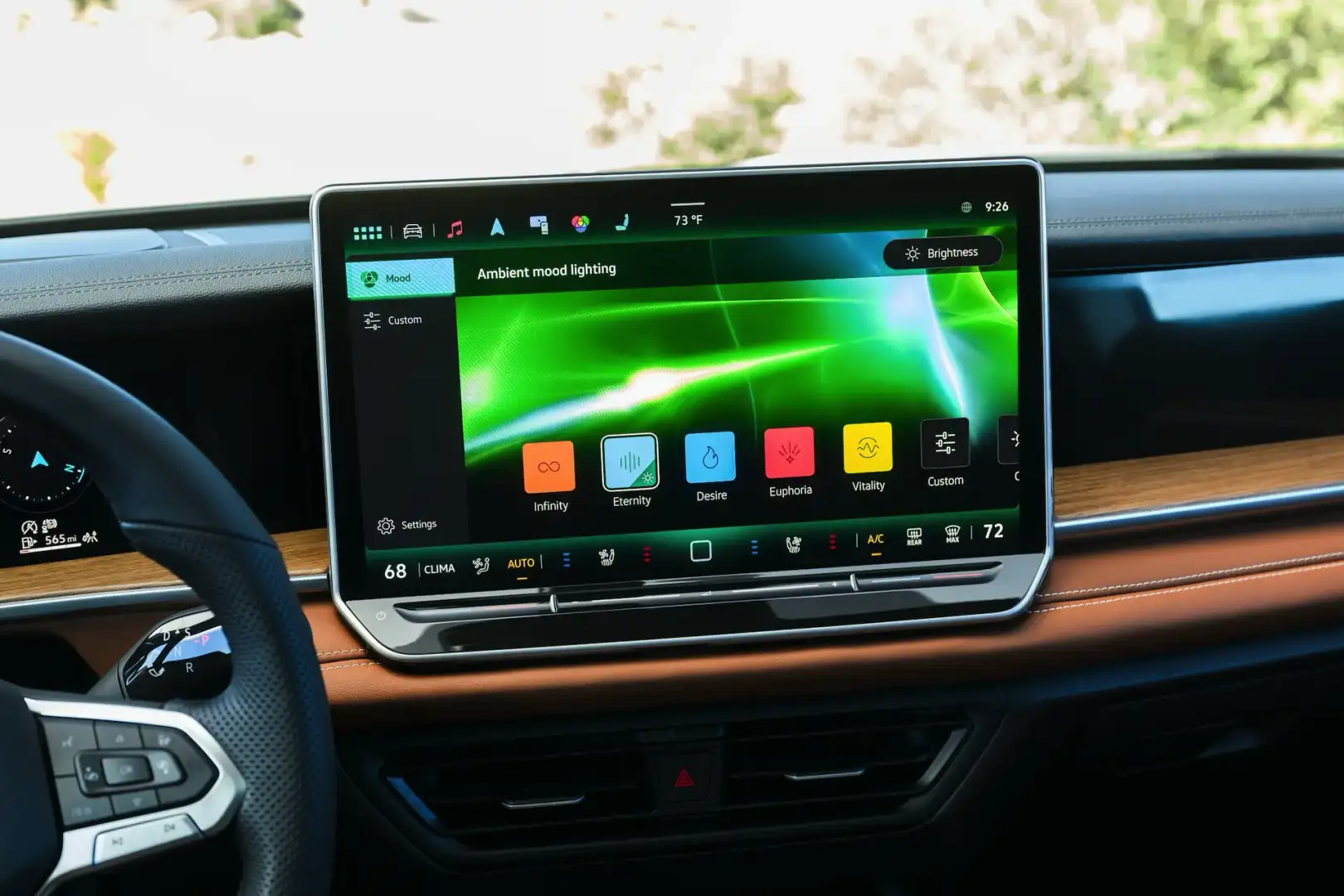 2025 VW Tiguan Media Console