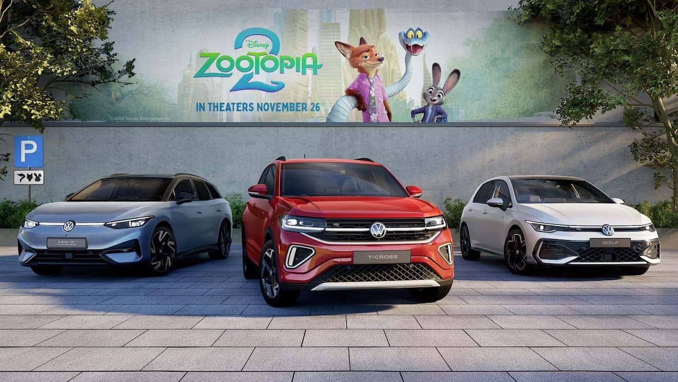 VW Cars in Zootopia Trailer Image