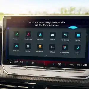 2026 Volkswagen Golf GTI Touchscreen Display with Voice Assistant