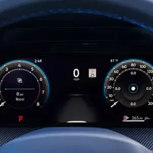 2026 VW Golf R Digital Dashboard