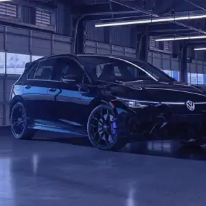 2026 VW Golf R Front and Passenger Side Profile