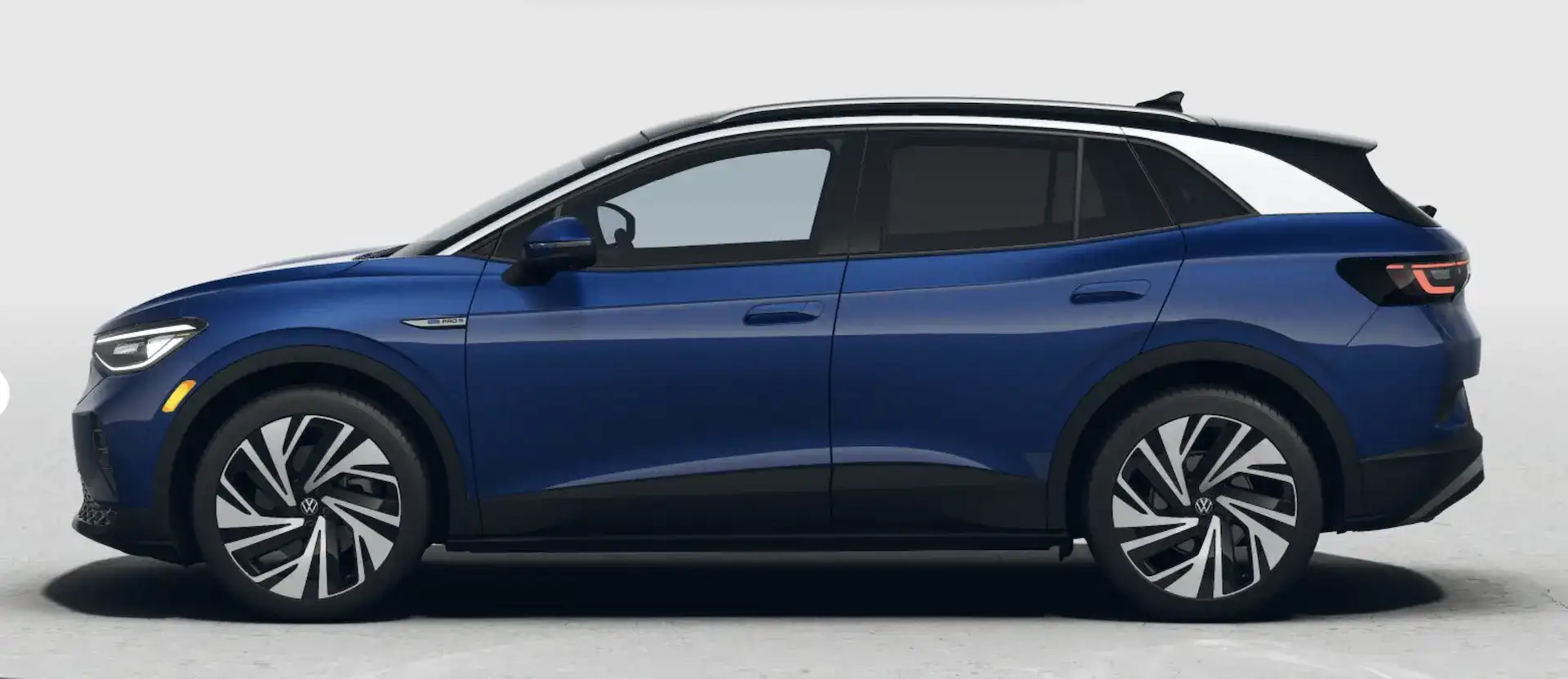 2026 VW ID.4 Mountain Lake Blue Metallic with Black Roof