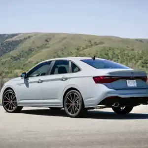 2026 VW Jetta GLI Driver and Rear Profile