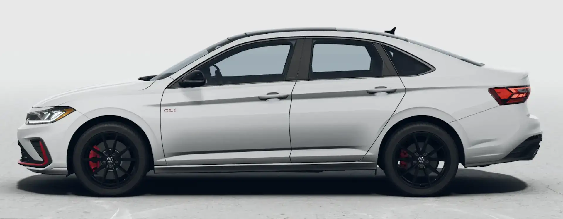 2026 VW Jetta GLI Pure White Deep Black Pearl